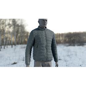 3D模型-Mens Down Jacket 3 3D model